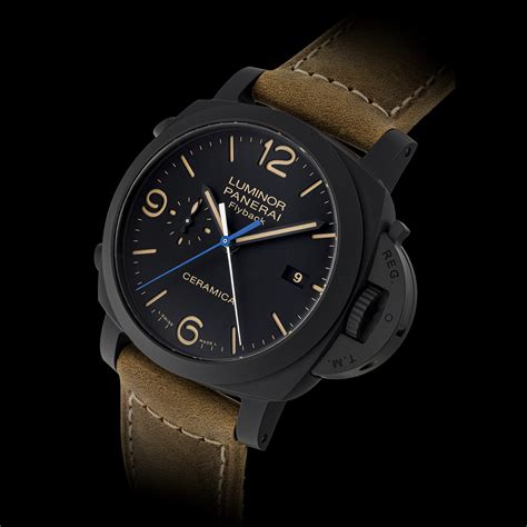 panerai luminor ceramic flyback|panerai luminor prices.